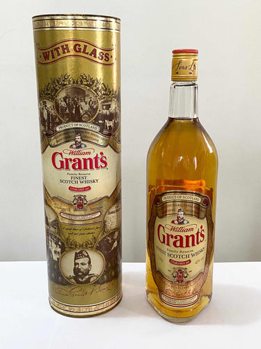 Antigo Whisky William Grant's Finest Scotch Lacrado - Lote 2