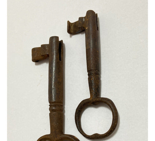 Chave Antiga Em Ferro Século 18/19