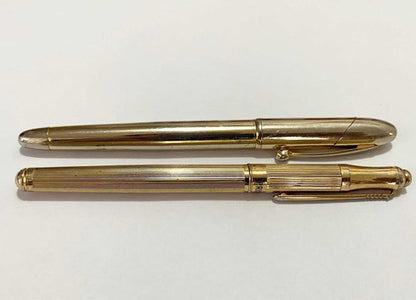 Antigas Canetas Douradas Iridium Point Germany