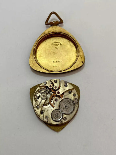 Antigas Peças Máquina Relógio Antigo De Bolso