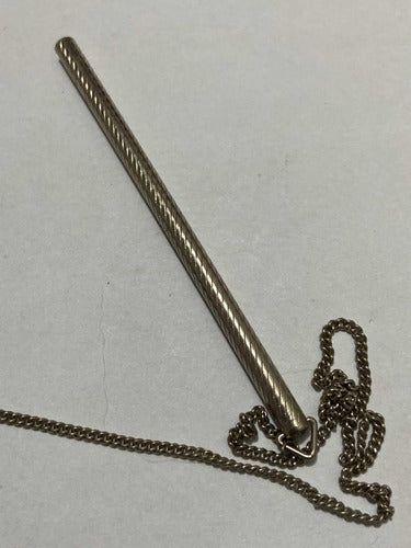 Prendedor De Papel Antigo Prata Em Forma De Sapato Bota