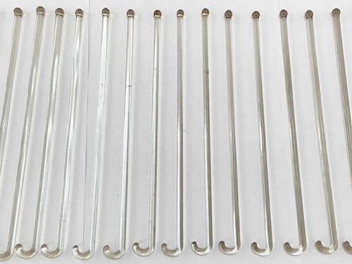 Misturador Mexedor De Bebidas Cristal Murano Antigo Lote