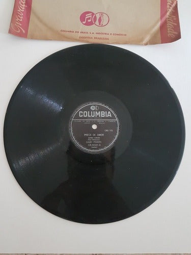 Disco 78 Rpm Cauby Peixoto - Prece De Amor / Lamento Noturno