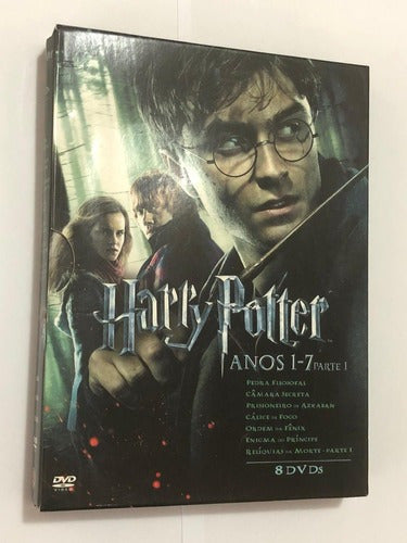 Box Harry Potter Anos 1 A 7 Parte 1 - 8 Dvds