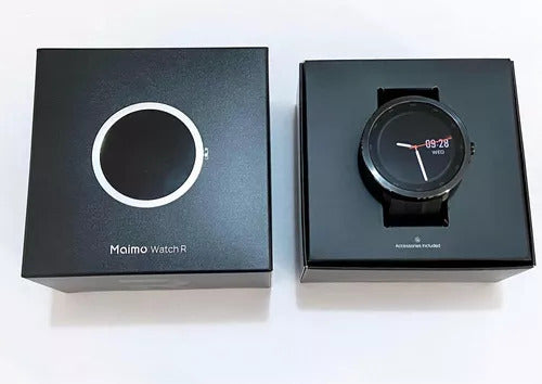 Relógio Smartwatch Maimo Watch R Preto Redondo + Pulseira Ci