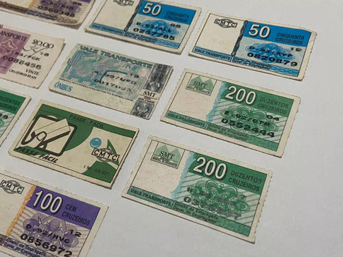 Passes Antigos Passagem De Onibus Cmtc Smt Lote