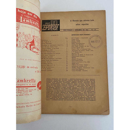 Revista Antiga Brasileira Dos Esportes São Paulo Fc Morumbi