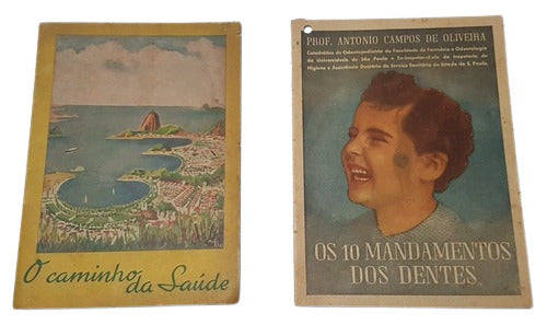 Livretos Antigos Saúde E Higiene - Década De 50