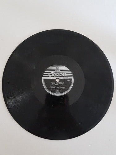Disco Antigo 78 Rpm Francisco Alves - São Paulo