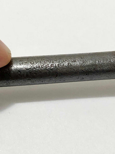 Ferramenta Antiga Broca De Ferro Com Marca