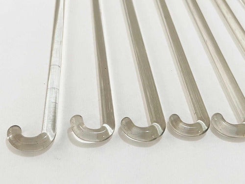 Misturador Mexedor De Bebidas Cristal Murano Antigo Lote